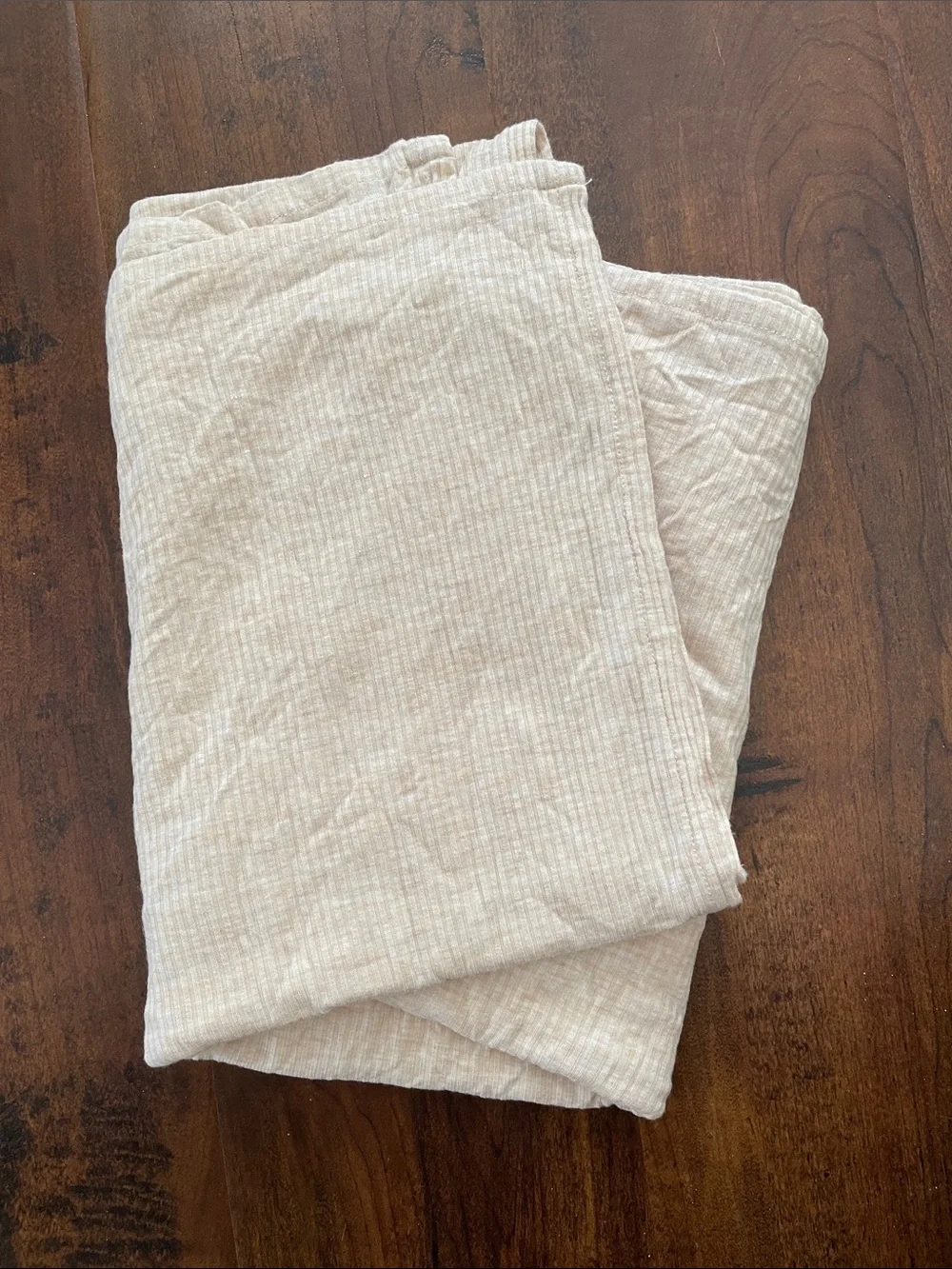 Little Sleepies ribbed swaddle blanket